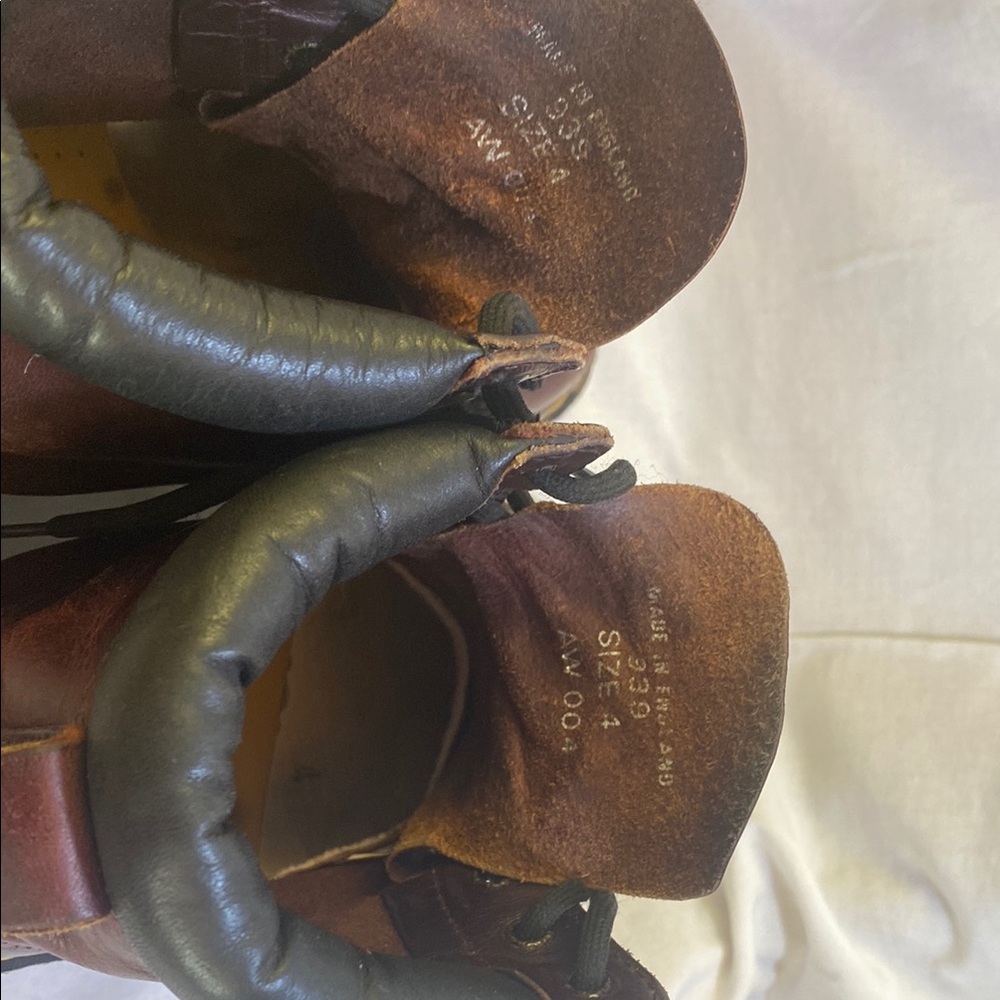 Dr. Martens Brown Leather Lace-Up Boots - Picture 9 of 12